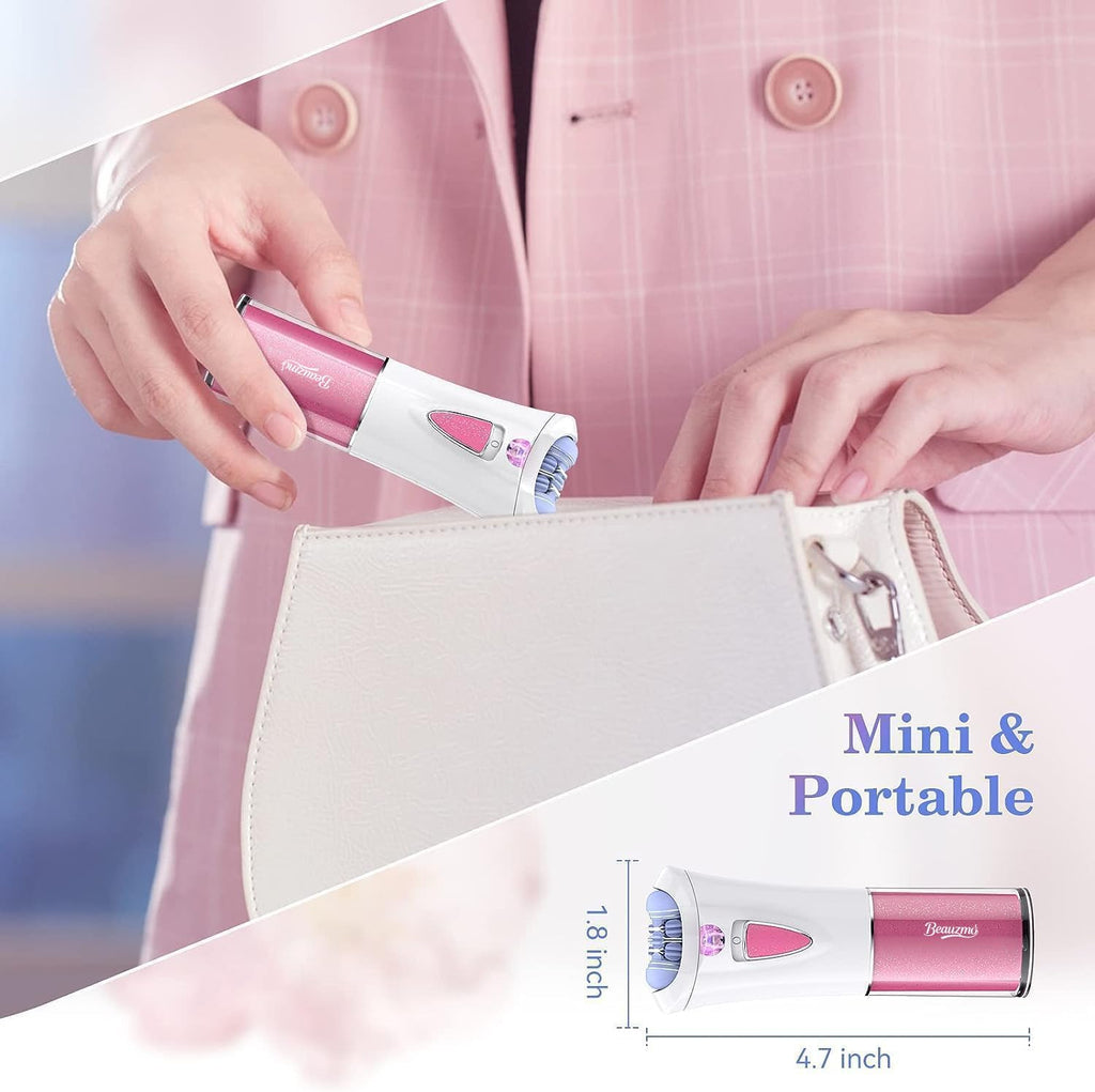 Mini Epilator, Facial Hair Remover for Women, Full Body Smooth Glide Epilator,