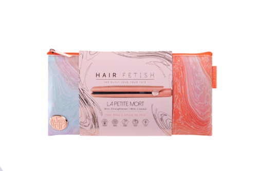 Hair Fetish Mini Flat Iron (with Designer Travel Pouch)